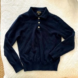 JCrew Boys Cashmere Polo size small(6/7) EUC